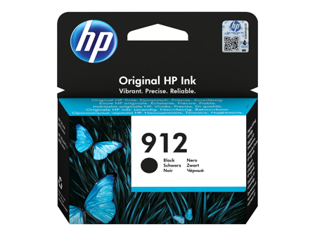 HP-48082737 HP 912 Black Ink Cartridge-48082737 HP 912 Black Ink Cartridge-Printing ink, toner & paper-Blekkpatroner