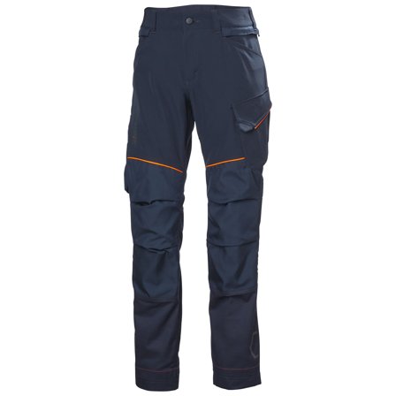 Helly Hansen Workwear Chelsea Evolution BRZ 77556_590 Arbejdsbukse marineblå/orange, connect D108, Tøj
