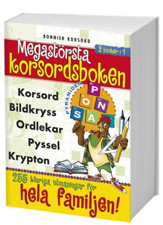 Megastörsta korsordsboken - Bok - Häfte