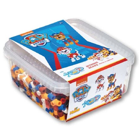 Hama Maxi Pärlor och Pärlplatta i Box 900 st Paw Patrol