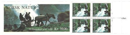 Norge 1979 - AFA 809Cv + 809Ch - Postfrisk hæfte