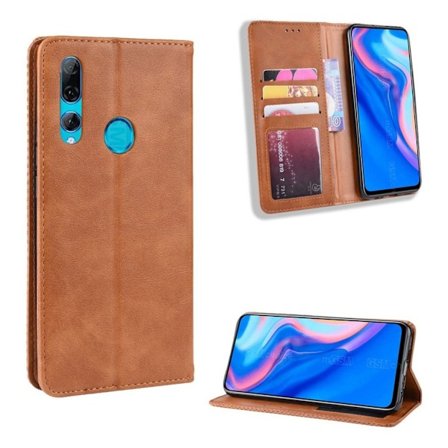 Bofink Vintage läder Huawei P Smart Z fodral - Brun