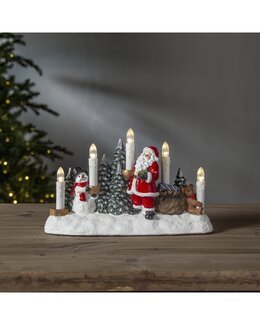 Star Trading Adventsljusstake LED Merryville Multi