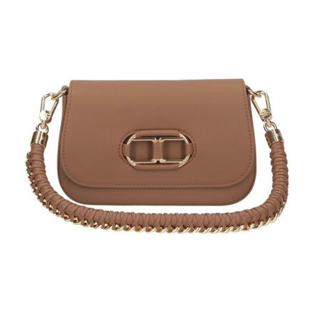 Elisabetta Franchi, Shoulder Bag Brązowy, Kobieta, Rozmiar: ONE Size