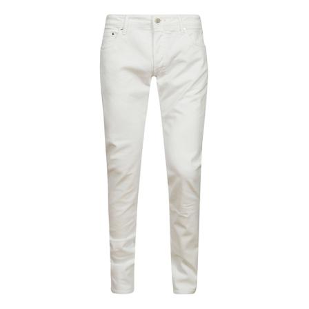 Hand Picked, Jeans O Keshi Artd PPT Solid Wit, Heren, Maat:W36