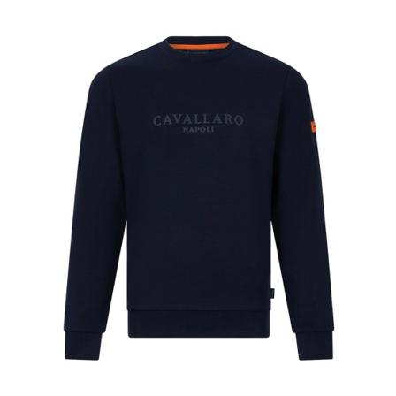 Cavallaro Sweatshirts , Blauw , Heren , Maat: S