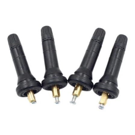 4 stk Dekktrykksensor TPMS Ventil Stamme Dyse for Chevrolet Renault Ford