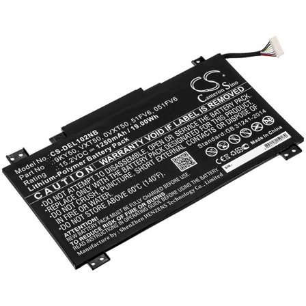 Batteri til bærbar PC for DELL Latitude 10 STE2