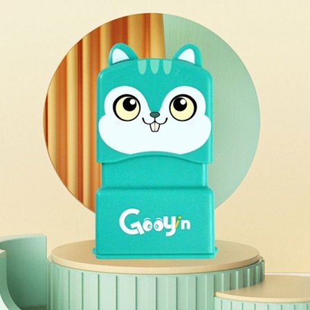 Barnklær Stempel Barn Navn Stempel GRØNN