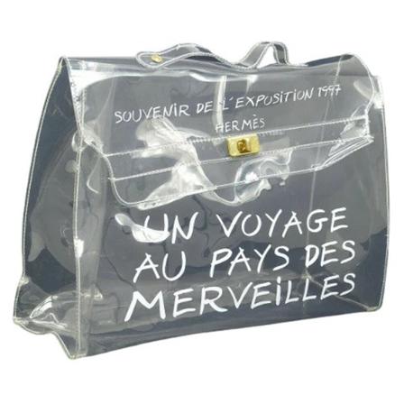 Hermès Vintage Pre-owned Vinyl hermes-Tass , Wit , Dames , Maat: ONE Size Vintage Tassen