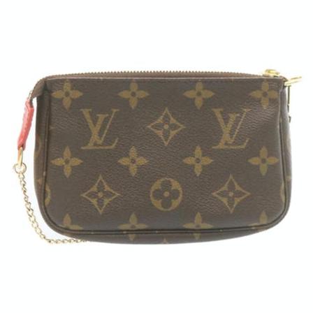 Louis Vuitton Vintage, Pre-Owned Canvas Pocket Accessories Bruin, Dames, Maat:ONE Size