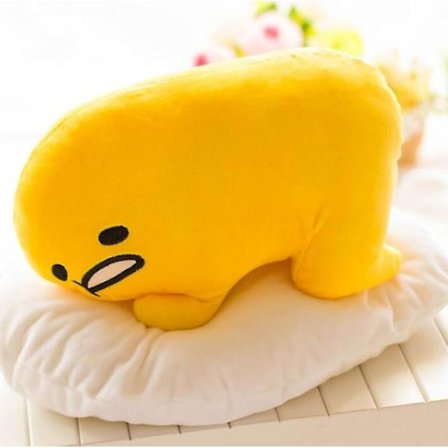Yh-40*30cm Gudetama Lat Egg Egg Jun Plysjleketøy Eggeplomme