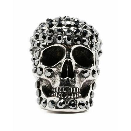 Alexander McQueen Earrings Grå, Dame Øreringe, Størrelse: ONE Size