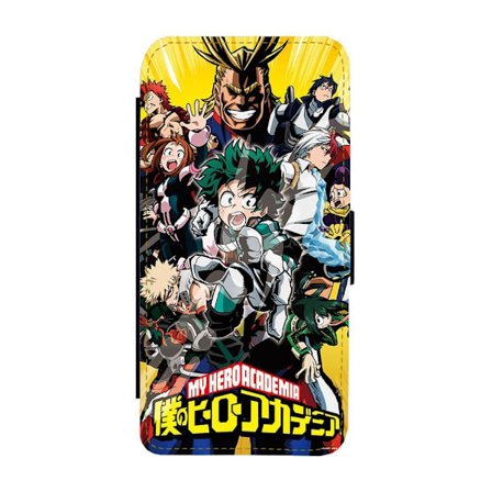 Manga My Hero Academia iPhone 12/iPhone 12 Pro Flip Mobilfodral