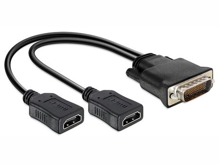 Delock video adapter - 25 cm