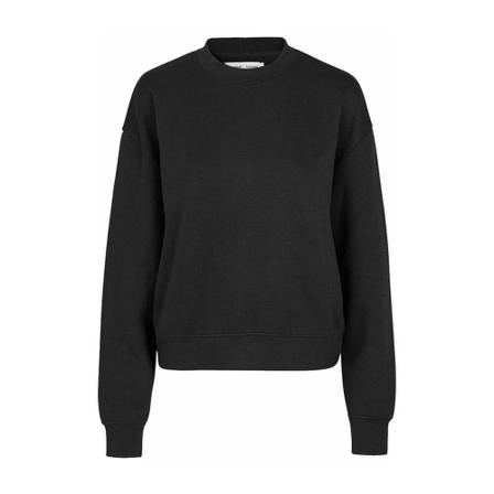 Samsøe Samsøe, Sweatshirts Czarny, Kobieta, Rozmiar: S