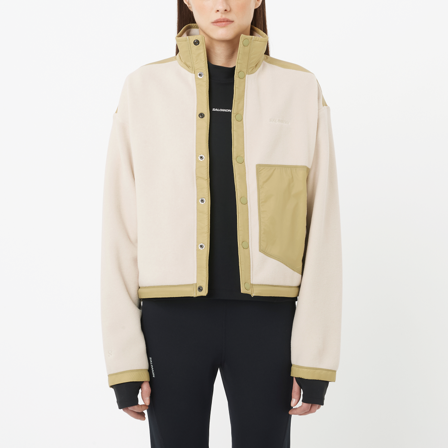 Salomon - Midlayers Chroma Fleece Cardigan W - Whisper White