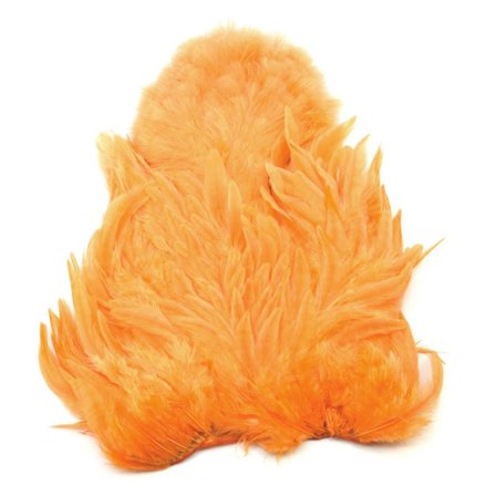 Whiting Rooster SH/C White dyed Shrimp Orange