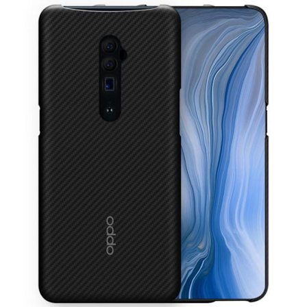 Fodral - OPPO - Reno 10x Zoom - Aramidfiber - Svart - Stel
