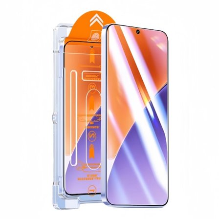 Kompatibel med Xiaomi 14T härdad film med dammfri applikator