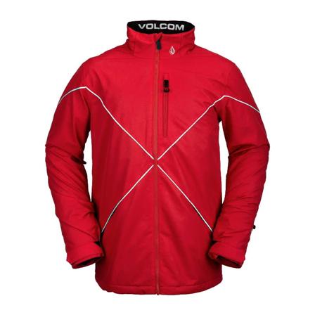 Volcom No Hood X Jacket Unisex Unisex unlined ski jackets Red M