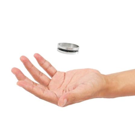 Ring Flytande Osynlig Magiskt Trick Magiker Närbild Rekvisita Gimmicks Prank Verktyg