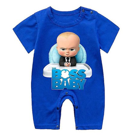 Boss Baby Clothes Newborn Baby Jumpsuit,blue