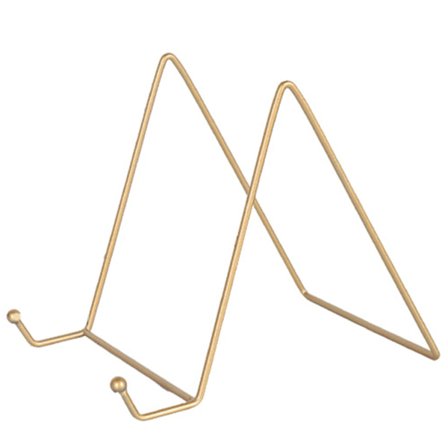 3 stk./pakke Metaldisplaystativ Jernstativ til tallerkener Tallerkenholder displaystativ til billeddekorative tallerkener bøger