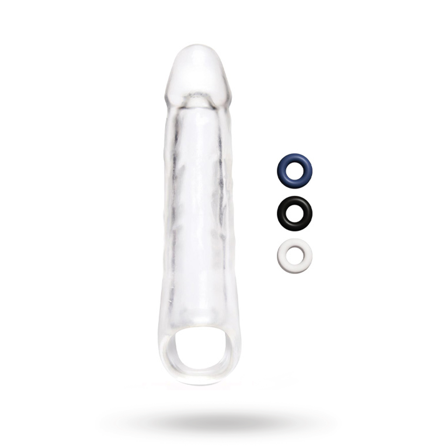 Penis Extender With Ball Loop Extra Girthy - Vuxen.se - Penisöverdrag & penis sleeve