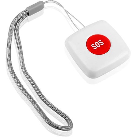 Trådløs fjernbetjening til opkald SOS/panikknap Paramedic Pager til seng/stol/gulvmåtte faldalarm