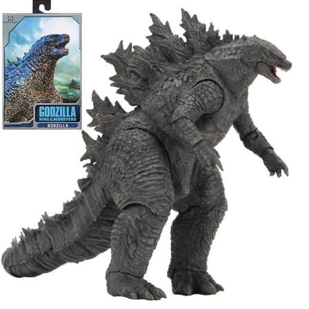 Godzilla 2019 Movie Nuclear Jet Energy Edition Rörlig Modell Grå