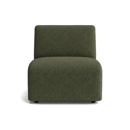 Friday 1 personers modul - Boston Grøn Sofa - Komfortabel & Stilfuld - 72x94x78cm - Perfekt til afslapning i høj kvalitet