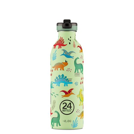 24Bottles Urban Bottle Jurassic Friends 500 ml, Sport & Velvære, Drikkedunke & Shakers, Drikkedunke