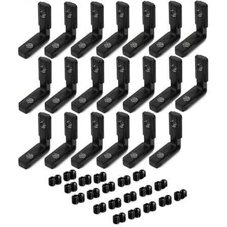 20 kpl sisäinen sisäkulmaliittimen nivelkiinnike