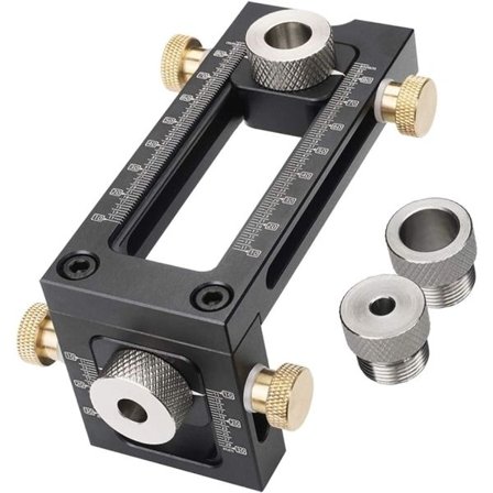 IC i 1 borrjigg for trebearbeiding, justerbar lommejigg