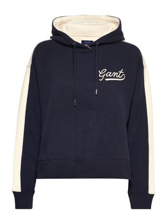 D2. Color Block Hoodie Huppari Monivärinen/Kuvioitu GANT