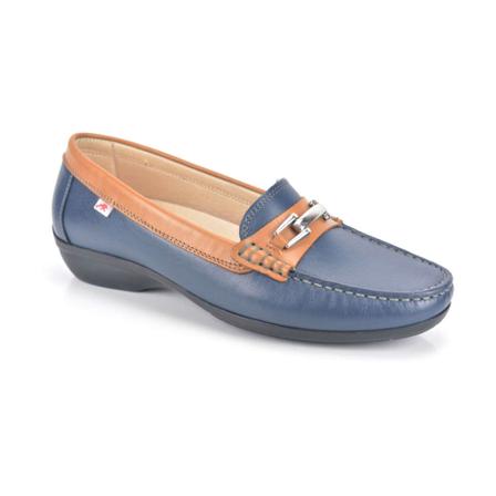 Fluchos Instappers College , Blauw , Dames , Maat: 38 EU