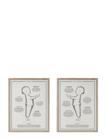 Kunskapstavlan | Hlr Ida & August | 30X40CM