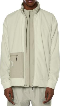 Rains Fleece Jacket Unisex middle-layer synthetic jackets Beige S