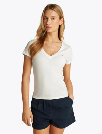 Tommy Jeans Tjw 2Pack V-Neck Tee - Navy - XL