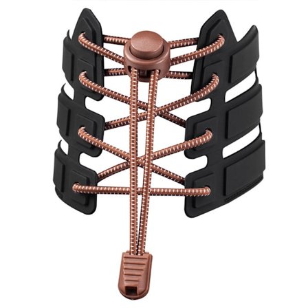 Elastiske snørebånd uden snøring til voksne/seniorer, 110 cm