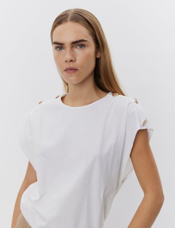 Sofie Schnoor Baysw T-Shirt - White - M