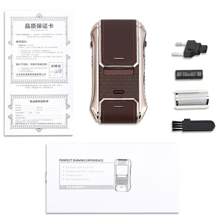 Kemei Men Rechargeable Reciprocating Electric Shaver Razor Trimmer Beard Removal Machine