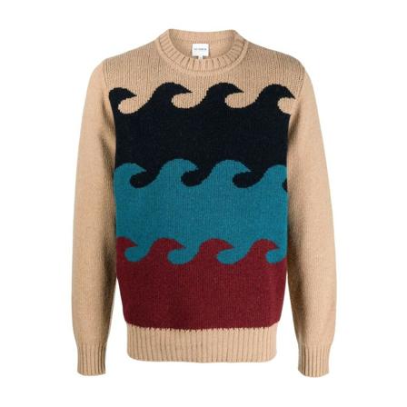 Sundek, Round-neck Knitwear Beżowy, Mężczyzna, Rozmiar: S
