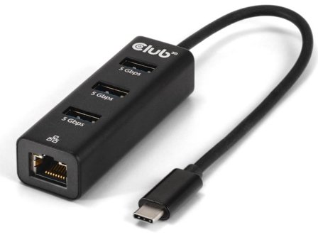 Club 3D Interface Hub Usb Type-C 5000