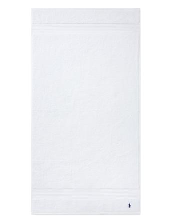 Player Bath Sheet Home Textiles Bathroom Textiles Towels & Bath Towels Hvit Ralph Lauren Home
