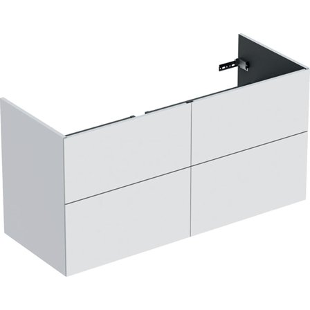 Ifö Elegant Underskåp 120 x 60 x 46,6 cm, 4 lådor Vit, matt, Badrum