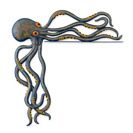 Marine Organism Borddekor Blekksprut Borddekor Blekksprut