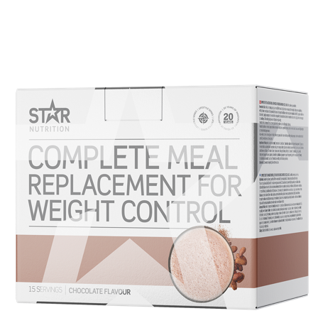 Star Nutrition Complete Meal Måltidserstatning Vægtkontrol 15 portioner