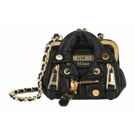 Moschino, Cross Body Bags Zwart, Dames, Maat:ONE Size